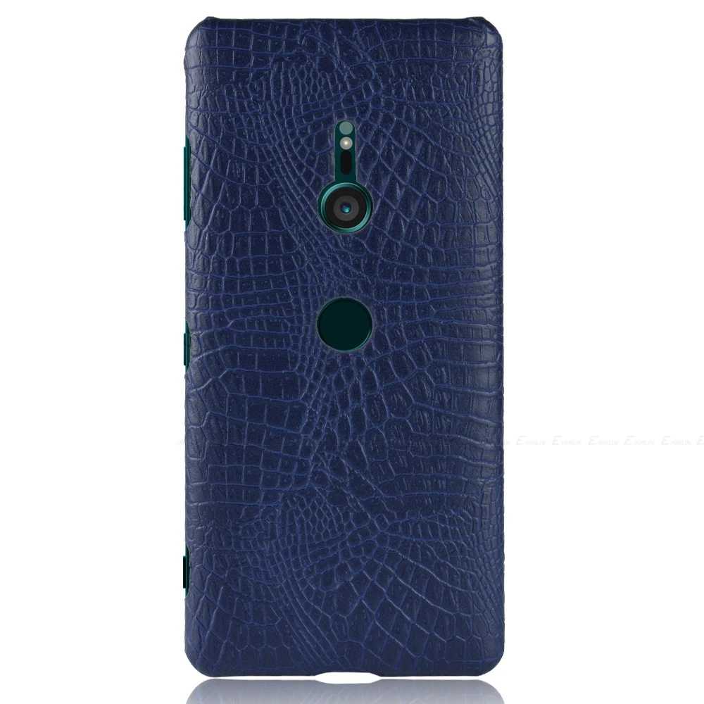 Snake Crocodile PU Leather Case For Sony Xperia XZ3 XZ2 XZ1 XZ Premium Compact XA2 Plus XA1 XA Ultra L4 L3 L2 L1 Hard Back Cover