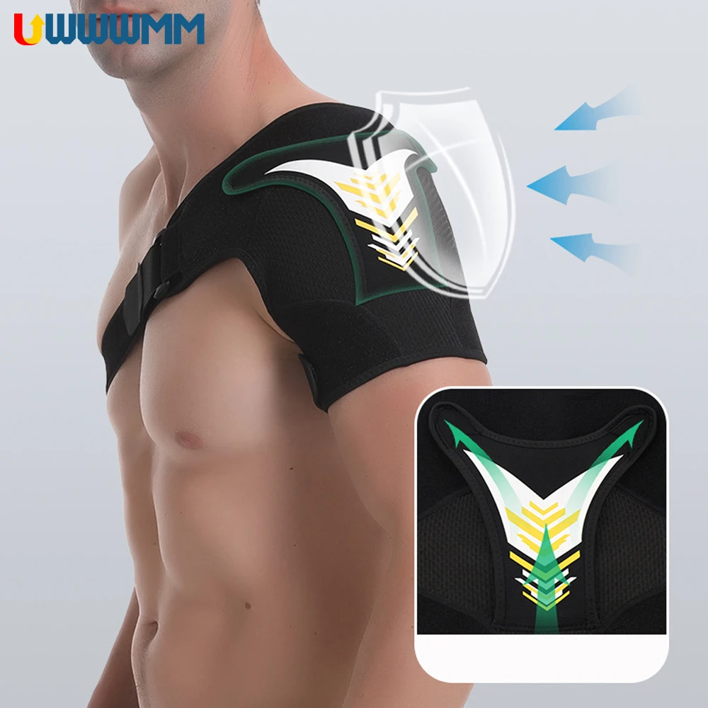 Compression Shoulder Brace Sleeve Women Men Tendonitis Shoulder Splint Protector Joint Pain Relief Shoulder Rotator Cuff Brace