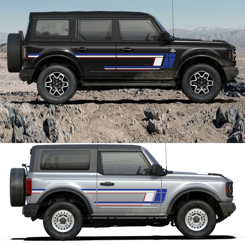 

Car Stickers For FORD BRONCO modification customized Fashion sports Vinyl decals