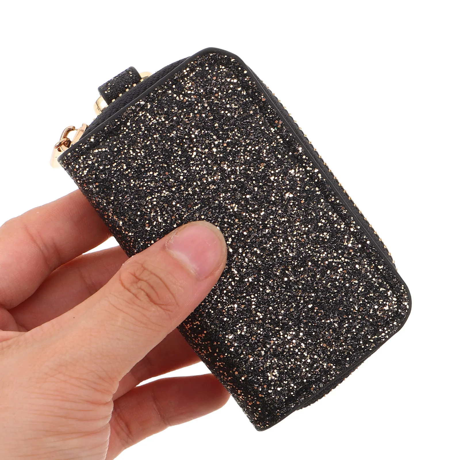 

2pcs Car Key Fob Case Pu Universal Key Holder Organizer Compact Pouch For Secure Remote Storage Portable Travel Use