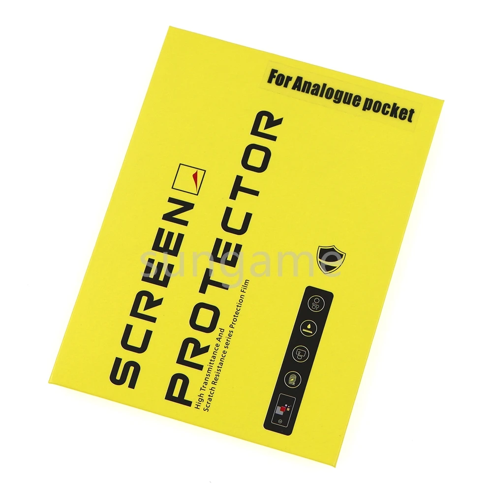 1set Replacement Film For Analogue Pocket Game Console Screen Protector Film