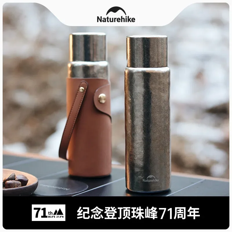 Imagem -02 - Naturehike Titanium Ultra Lightpeso Vacuum Cup Copo Isolado para Manutenção de Fresco Transporte Antibacteriano de Água Cnk230cf012