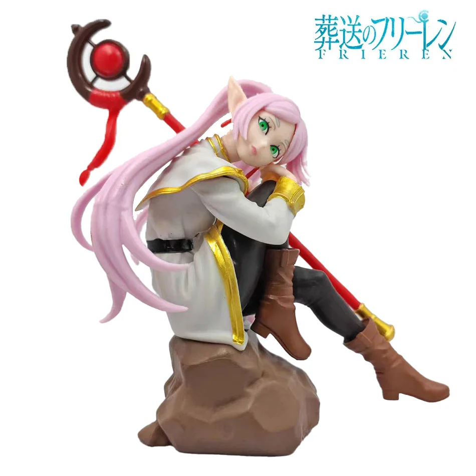 

Hot 13cm Frieren Figure Frieren At The Funeral Figures Super Kawaii Cartoon Action Pvc Statue Cute Models Collection Dolls Gifts