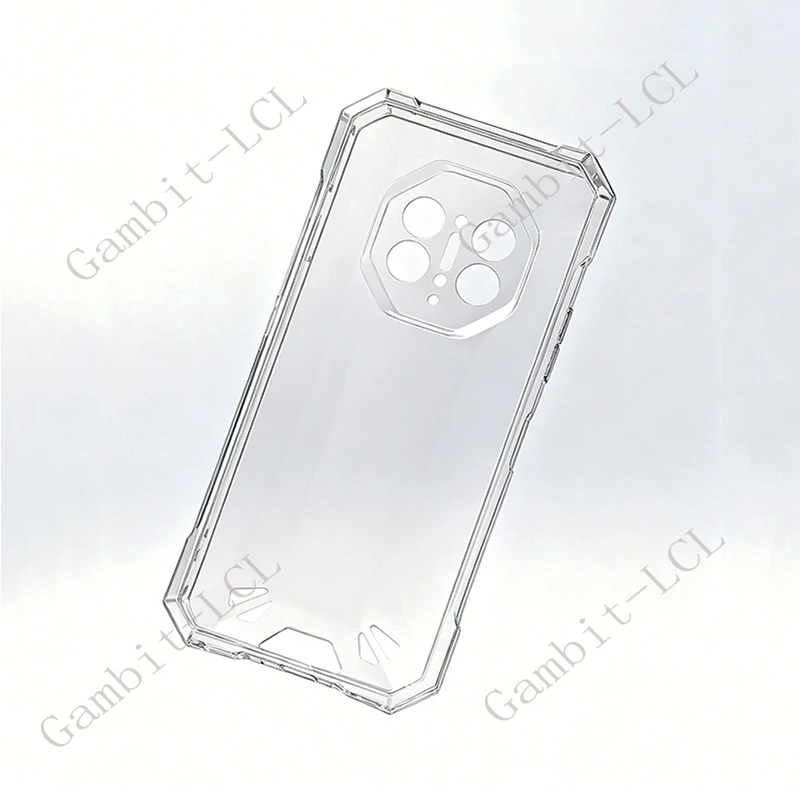 Capa anti-queda para Doogee S300 Pro 2026 S300Pro S300Plus 6.78 "Soft TPU Original à prova de choque na parte traseira do Doogee S300 Plus