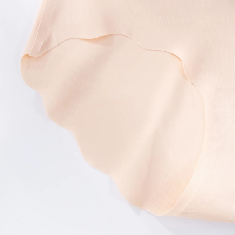 3KS/SET Dámské neviditelné kalhotky bezešvé jednobarevné ledově hedvábné kalhotky dámské pohodlné spodní prádlo s nízkým pasem - náhled 4