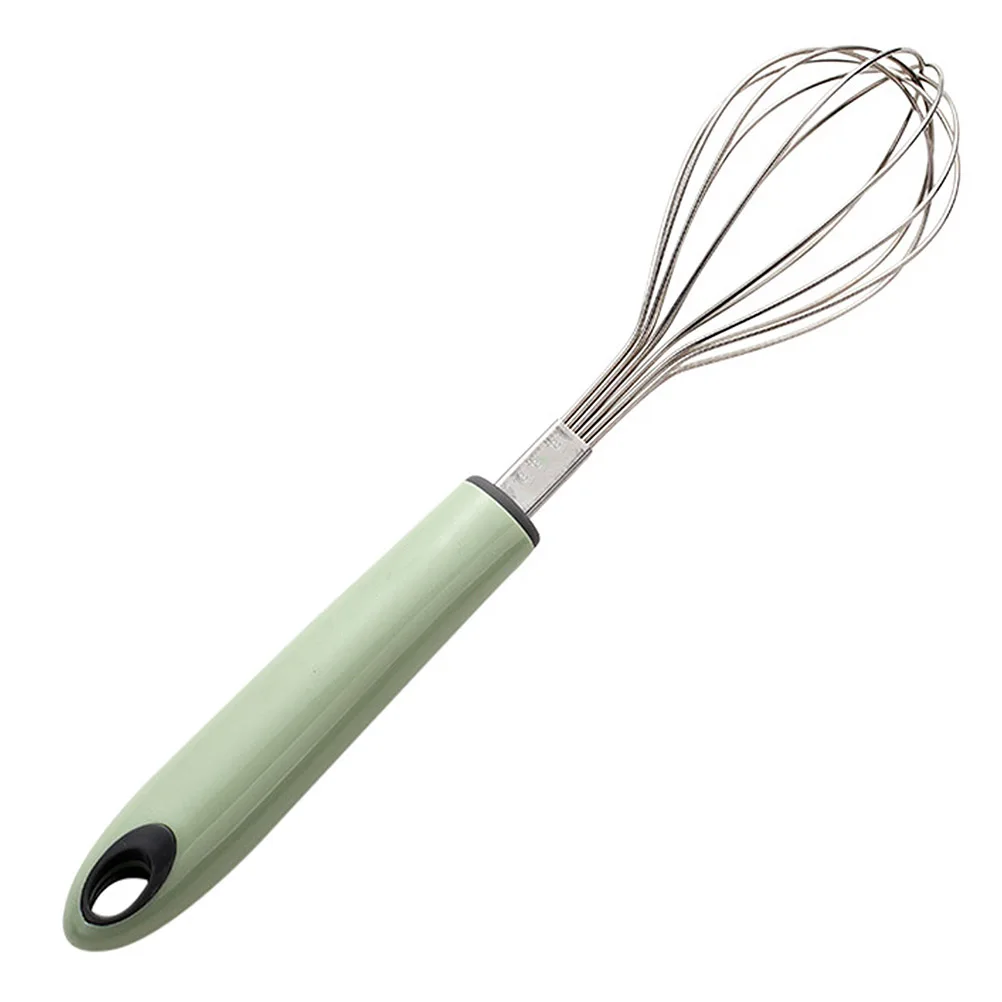 

Stainless Steel Eggbeater Manual Kitchen Hand Mixer Blender Eggs Tools Whisk Long Holder Rust Proof Sauce Marinade