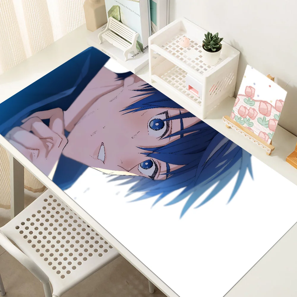 Anime Blue Lock Mousepad Mouse Mat Desk Mat With Pad Gaming Accessories Prime Gaming XXL Keyboard Pad Padding Mat