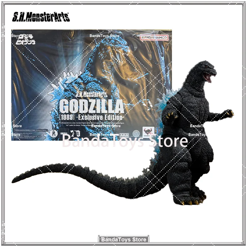 In Stock Original Bandai S.h.monsterarts Godzilla 1989 SHM Godzilla SDCC 2024 Exclusive Edition Anime Figures Model Toys