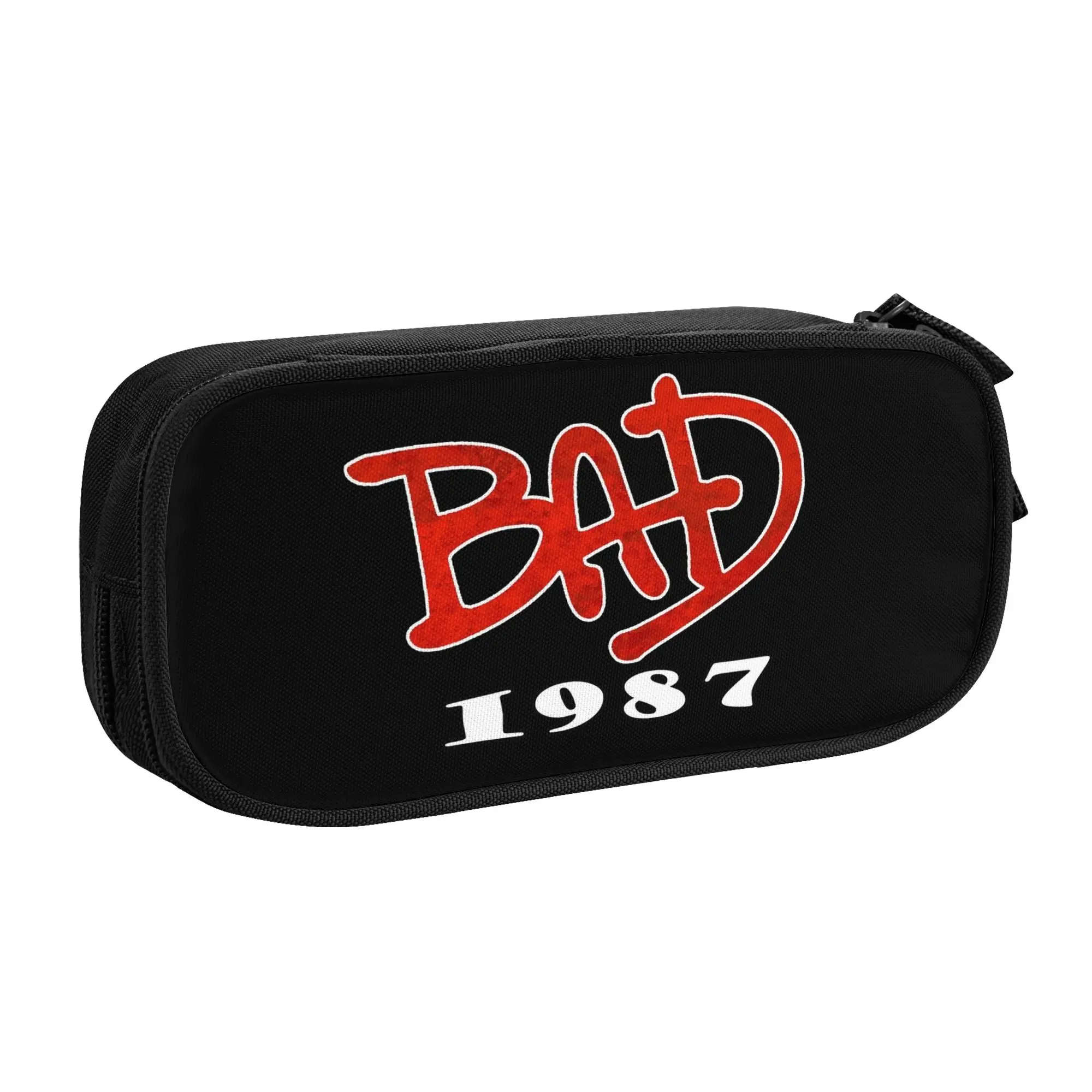 

Новый пенал Michaels Jacksons Bad Tour, пеналы для ручек и карандашей для студентов, большие сумки для хранения, школьные принадлежности, подарок, канцелярские товары