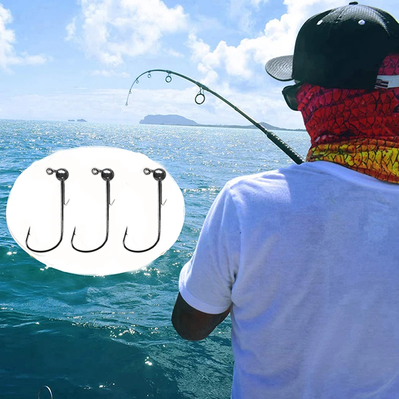Anzuelos Jig Head plomados para pesca con vinilo - imagen 3