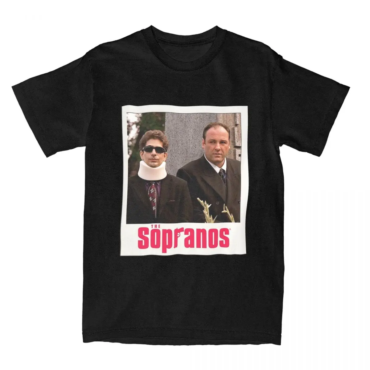 Tony Soprano Pop Culture T-Shirt Harajuku T-Shirts Short Sleeves Funny Tshirt Beach Cotton Round Neck Oversized Clothes