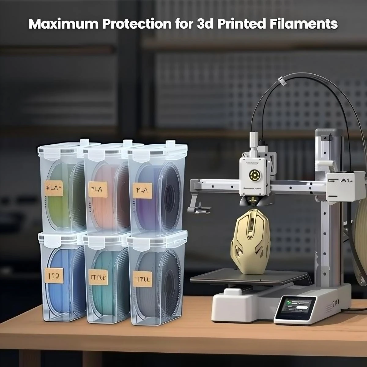 1-4 шт. герметичные пыле- и вл – обзор и цена 3D Printing Deck Box