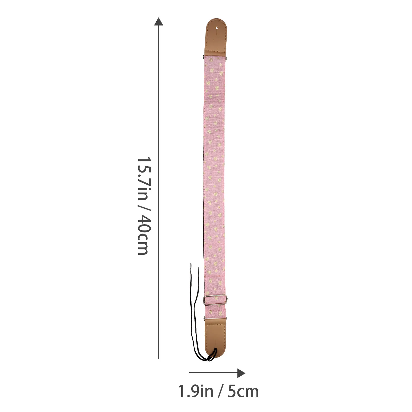 1Pcs Fashion Guitar Strap Pink High-Quality Lightweight Adjustable Guitar Belt for Acoustic Electric Bass Instrument Accessory view 3