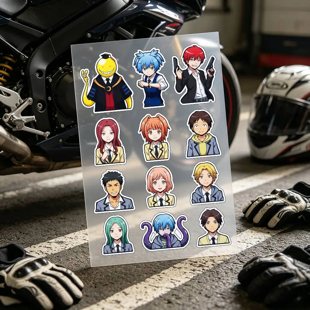 Assassination Classroom Stickers Auto Body Bumper Windows Motorcycle Laptop Walls Vinyl Decal Car Tuning Accessories