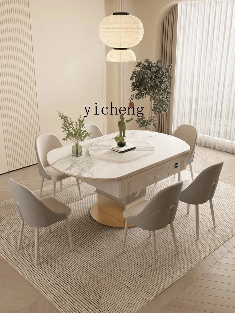 MJ-1  Rock slab lifting mahjong table, coffee table, multi-functional silent mahjong machine, dining table integrated
