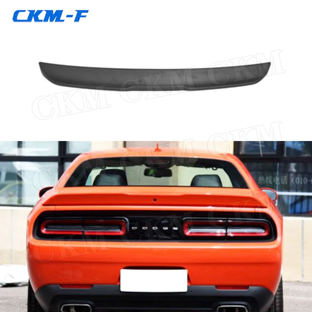 

Carbon fiber Material Rear Trunk Lip Spoiler Fit for Dodge Challenger SPT A Style Auto Car Decoration 2011 - 2014