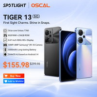 [World Premiere] OSCAL TIGER 13 5G Smartphone Unisoc T760, 6.67'' IPS Display, 8GB+256GB,50MP AI Camera NFC Mobile Phone 5000mAh