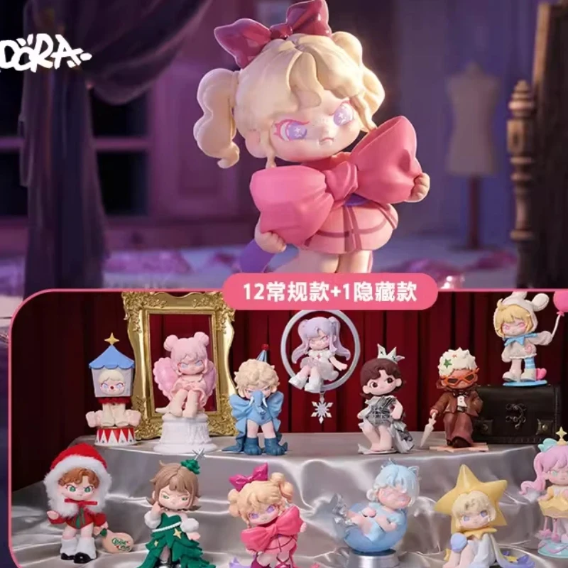 

Original Dora Wonderful Night Series Blind Box Mystery Box Collectible Ornament Anime Figure Trendy Toy Surprise Gift For Kids