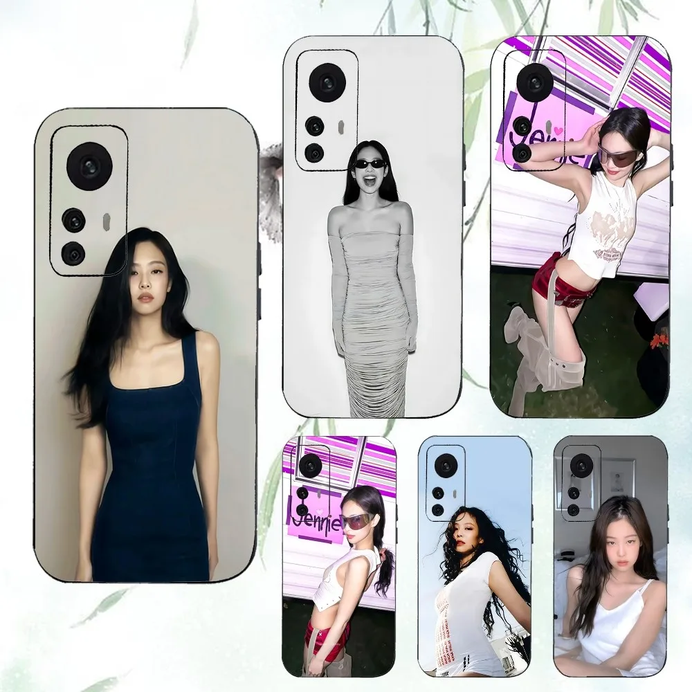 

Girl Group Member J-Jennie Phone Case For Xiaomi 11 Redmi Note 11 5G 8T 9A 9 10T Note8Pro Note9 12SUltra Black Case