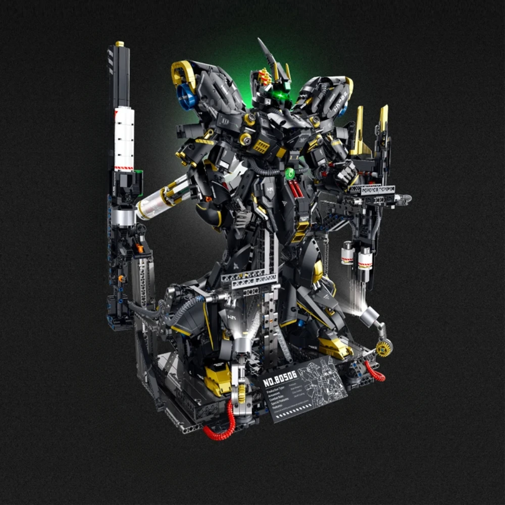 التقنية MOC Mecha روبوت قوالب بناء نموذج إبداعي مجموعة لتقوم بها بنفسك لعبة سطح المكتب للأطفال أعياد الميلاد هدايا عيد الميلاد #1