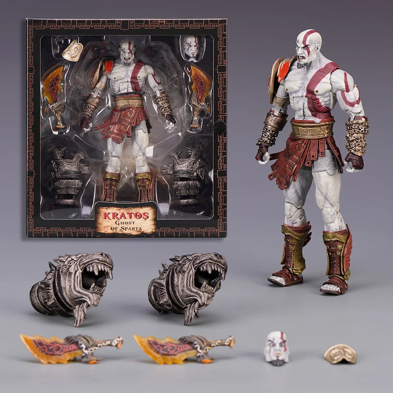 Neca God of Warmゴーストof spalla kratosアニメーションフィギュアコレクタブルモデル人形のおもちゃ誕生日プレゼント