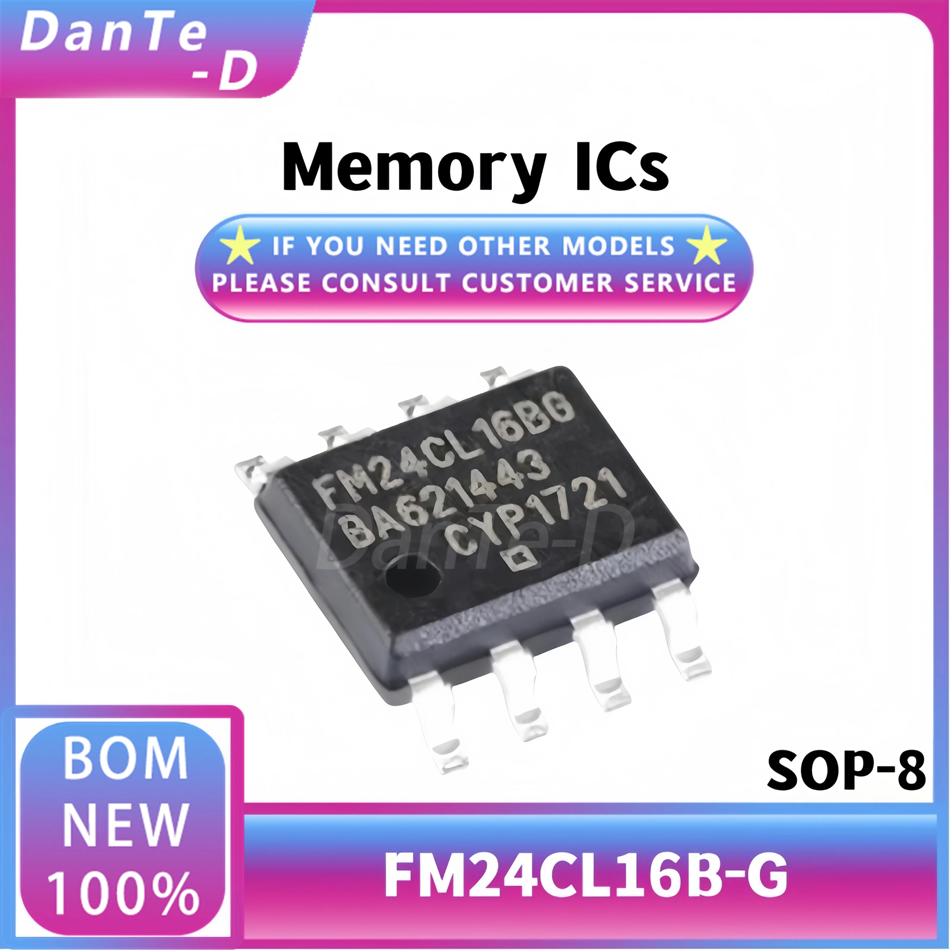 FM24CL16B-G SMD SOP-8 Non-volatile Ferroelectric Memory IC Original Authentic