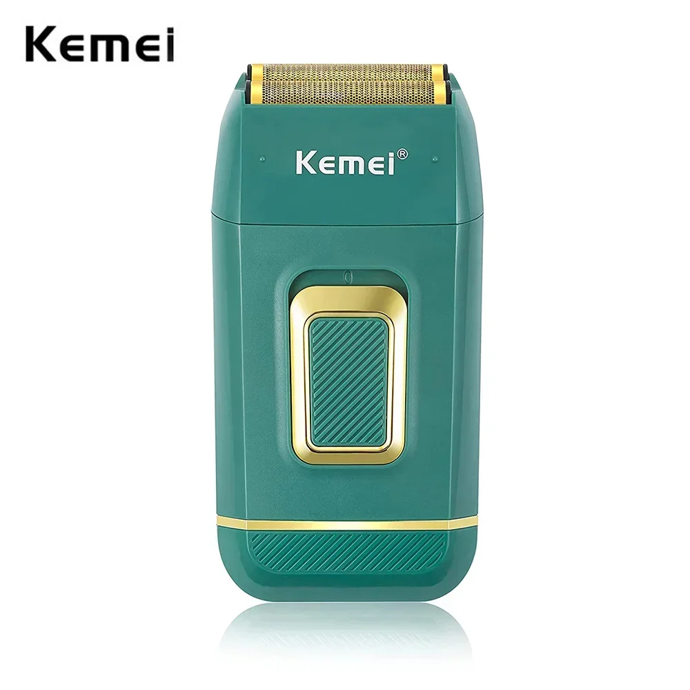 Kemei-ماكينة حلاقة كهربائية أصلع احترافية ، رأس أصلع ، لاسلكي ، قابل لإعادة الشحن ، مقاوم للماء ، تقطيع دقيق ، إغلاق ، حلق ، 2031