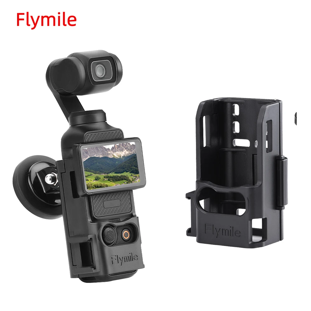 Flymile Expansion Bracket Frame for DJI Osmo Pocket 3 Magnetic Protective Case Camera Photographic Accessories