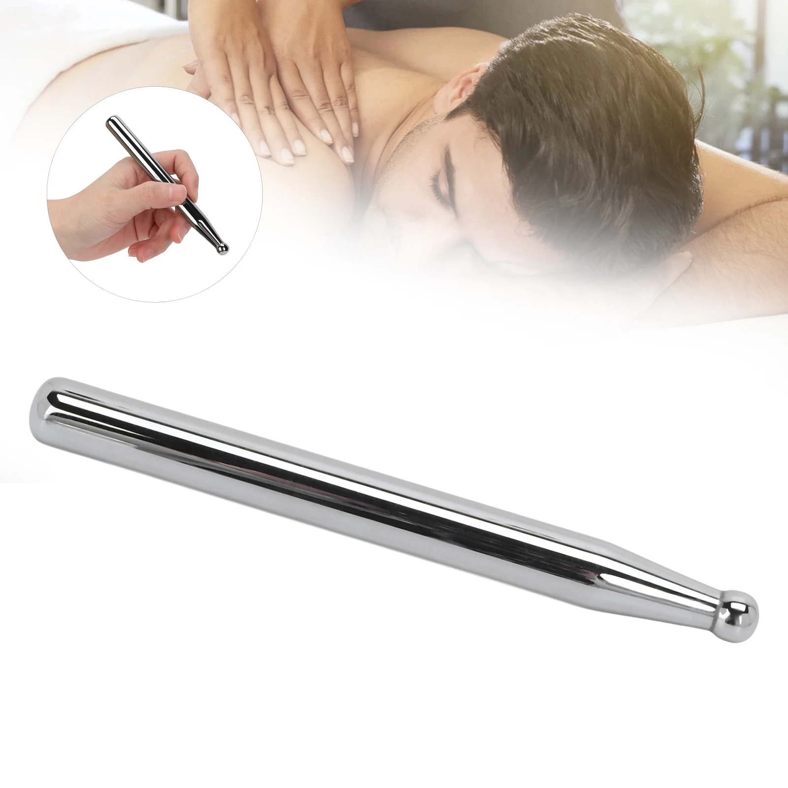 Portable Terahertz Manual Acupuncture Pen  Tissue Massage Tool Pain Relief Massage Acupressure  Terahertz Acupuncture Pen