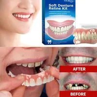 False Teeth Silicone Upper Lower Veneers Perfect Laugh Veneers Dentures Paste Fake Teeth Braces Comfortable Teeth Orthodontic