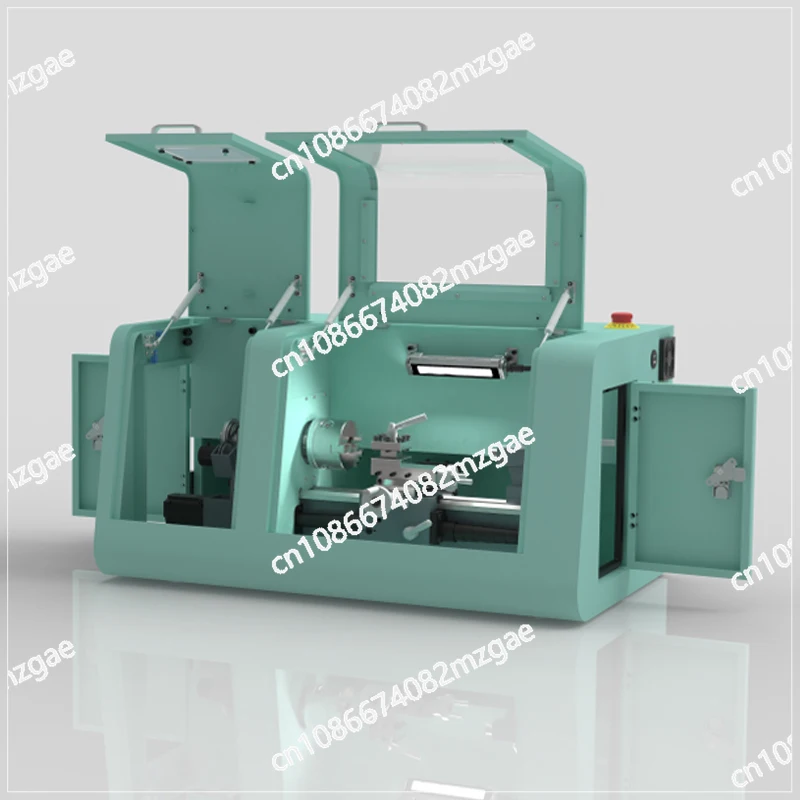 

Numerical control lathe high precision small numerical control lathe numerical control machine tool two-axis machine tool thread