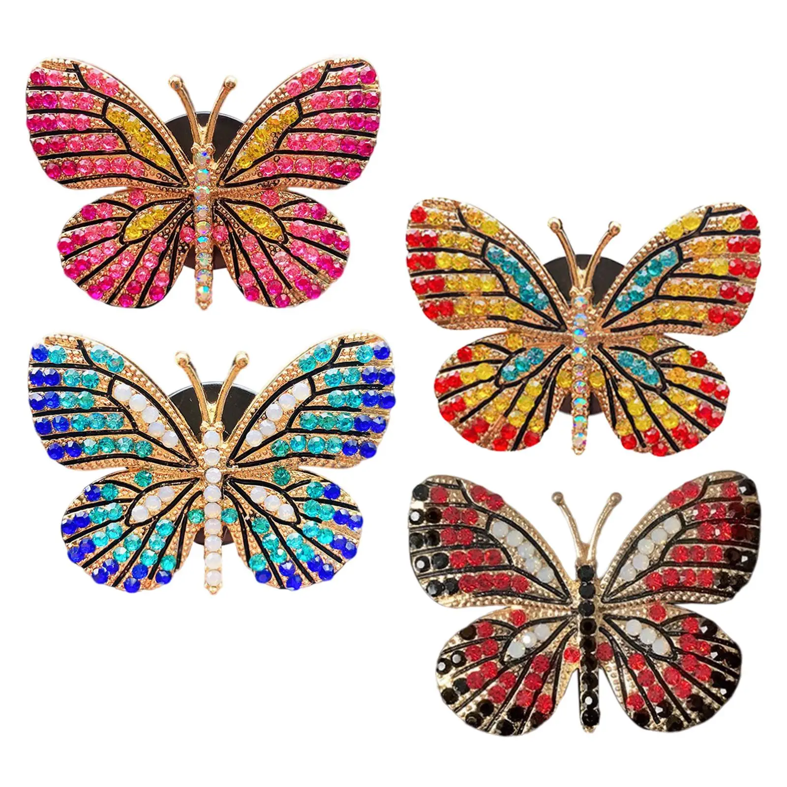 Butterfly Car Air Vent Clip Car Bling Accessories Car Air Fresheners Clips