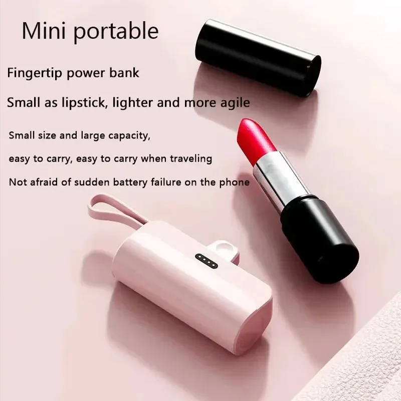 

Xiaomi MIJIA Power Bank 10000mAh Built in Cable Mini PowerBank External Battery Portable Charger For iPhone Samsung Xiaomi 2023