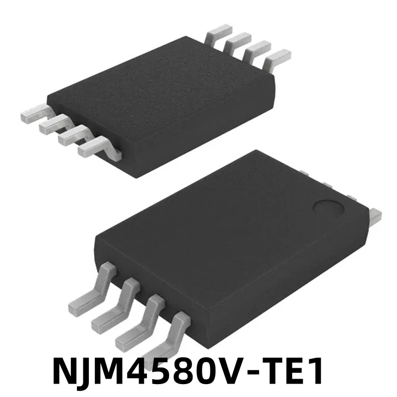 1PCS New Original NJM4580V-TE1 4580 JRC4580 Patch SSOP-8 Dual Operational Amplifier