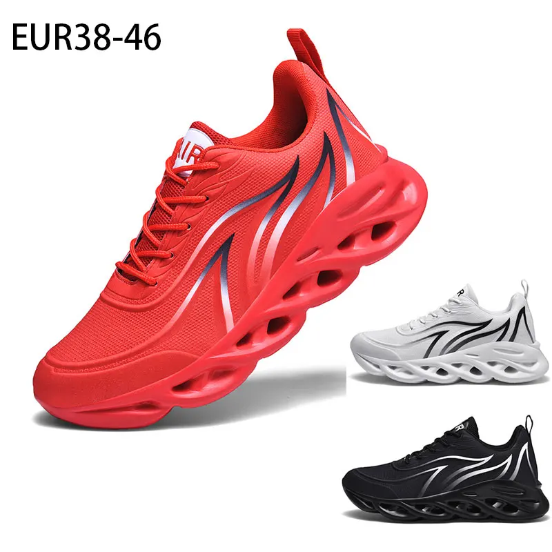 Men Running Shoes Lac-up Men's Sport Shoes Lightweight Comfortable Breathable Walking Sneakers Tenis Masculino Zapatillas Hombre