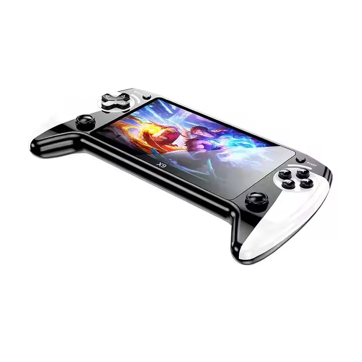 

5.5 Inch X9 Portable Retro Video Game Console Classic Style Handheld Multifunctional Gaming System IPS 3D Wi-Fi Children's Gift