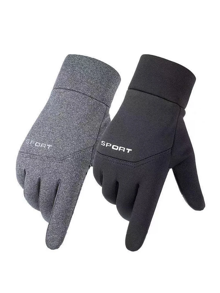 AliExpress NONE Warm Men Women Gloves Autumn Winter Cycling Hiking Water-Repellent Gloves Touchscreen Anti-Slip Sport Windproof Motorcycle Glove