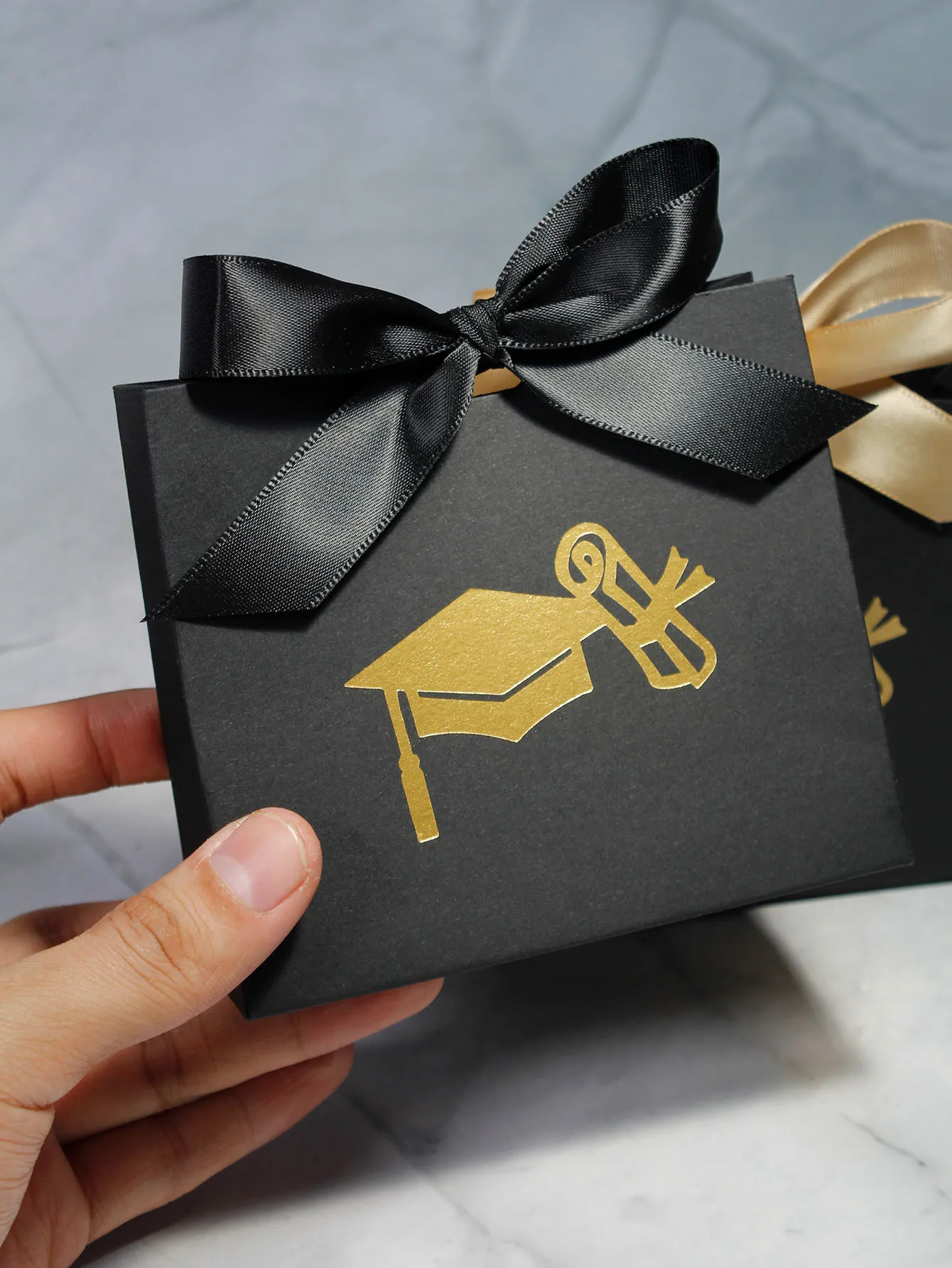 التخرج الديكور كاندي صناديق البكالوريوس قبعة الشوكولاته الهدايا التعبئة حقيبة ل 2025 تهنئة غراد الاحتفال هدية حفلة