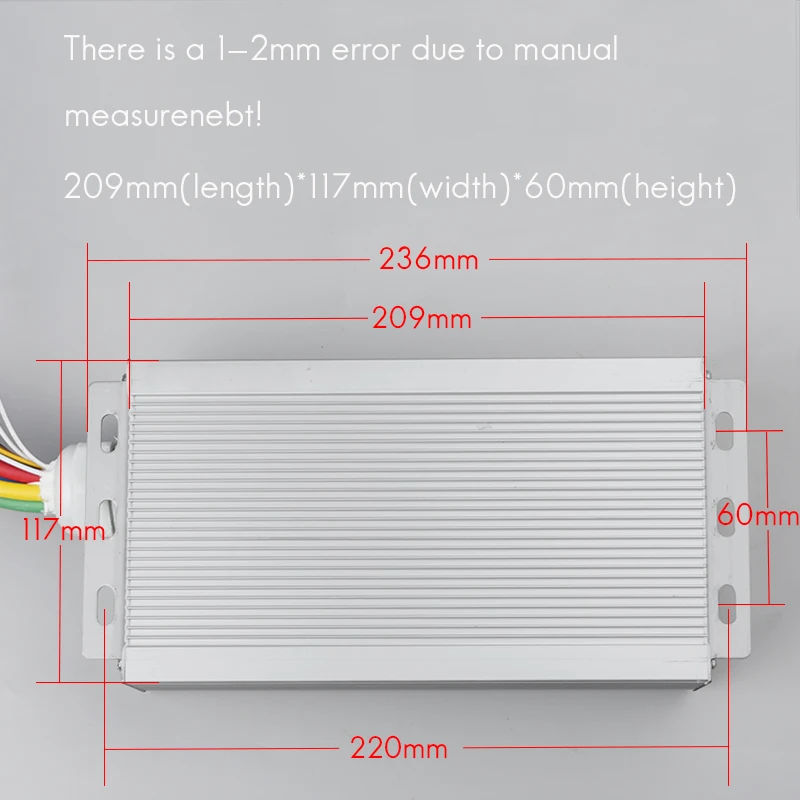 5000w Brushless Controller 48V-72V 3000W 50A 24Mosfet 2000w Phase Electric Bike Motor Speed Controller E Bike Scooter Controller