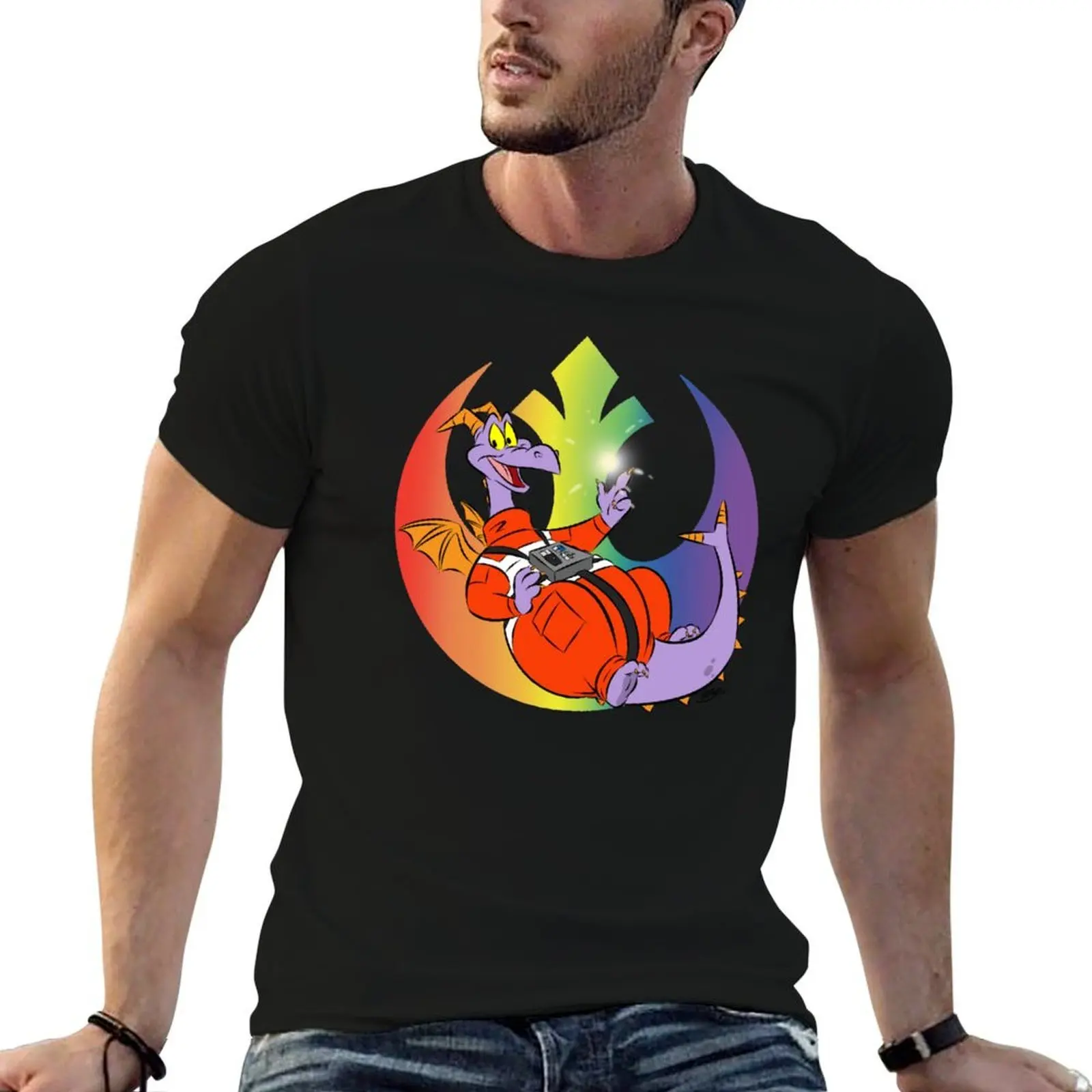 

Figment Fighter T-Shirt t shirts for man graphic tees men t shirt cotton 100% T-Shirt