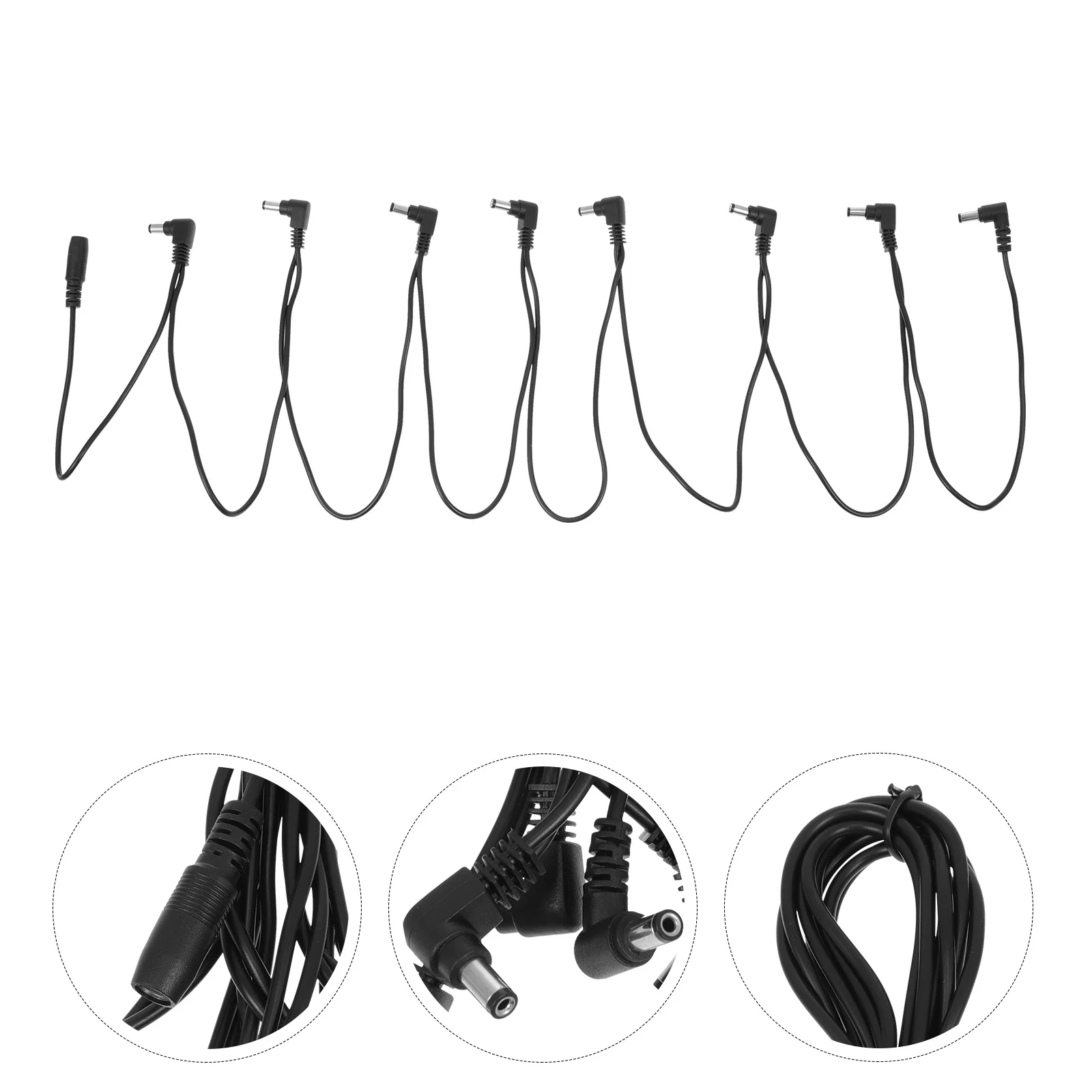 

1Pcs Effect Connecting Cord Professional Guitar Effector Power Supply Cable Low Temperature Operation Anti-Interference