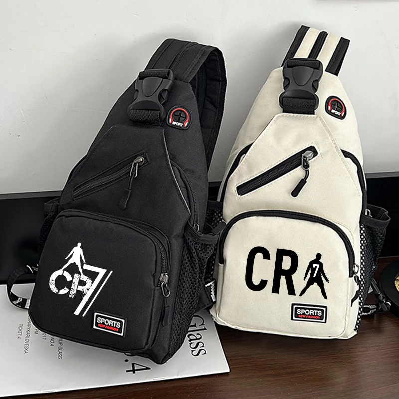

Football Star Series Multifunctional Backpack Small CR7 Student Shoulder Bag Fashion Women Man Chest Bags Birthday Gift