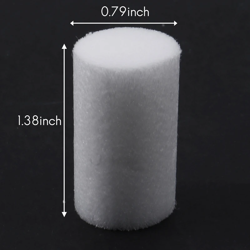 50Pcs High Pressure Pump Filter Elements Refill 30Mpa 35X20mm White Fiber Cotton Filters For Air Compressor System