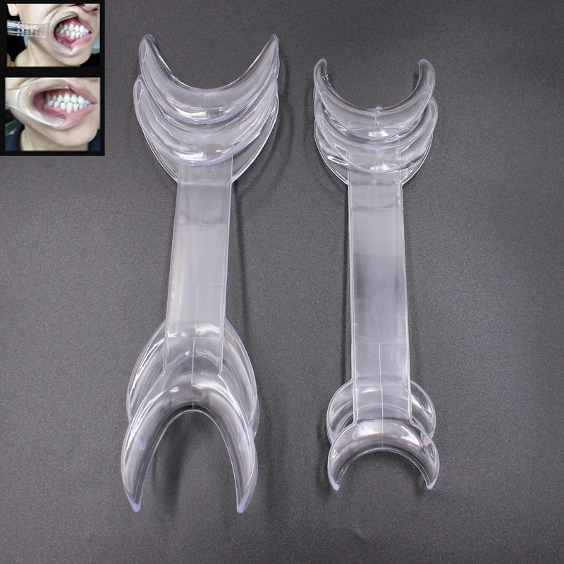 Dental Oral Care Orthodontic Lip Cheek Retractor Double Ends Mouth Opener photogray Teeth Whitening  Instrument