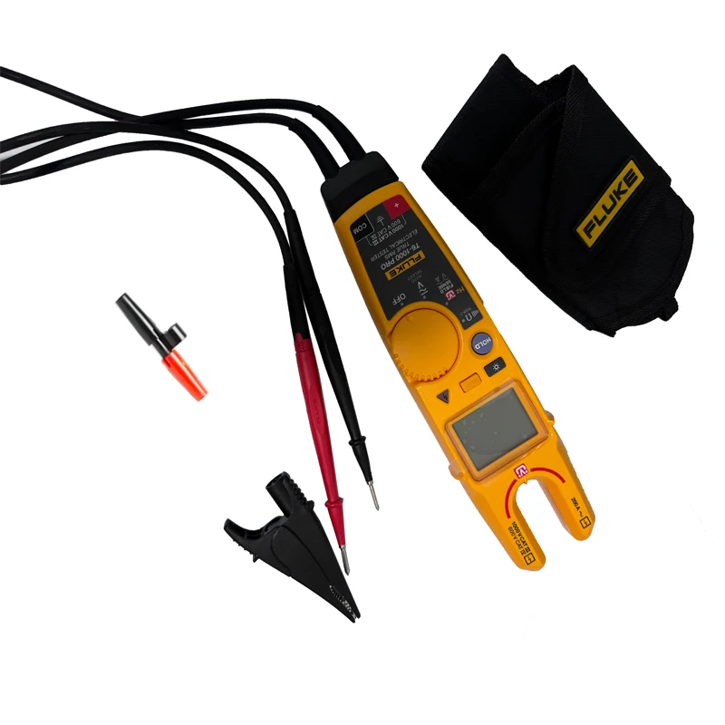 Fluke T6-1000 PRO Electrical Tester Clamp ammeters 1000V AC/DC True RMS fork meter with Fluke Carry Case