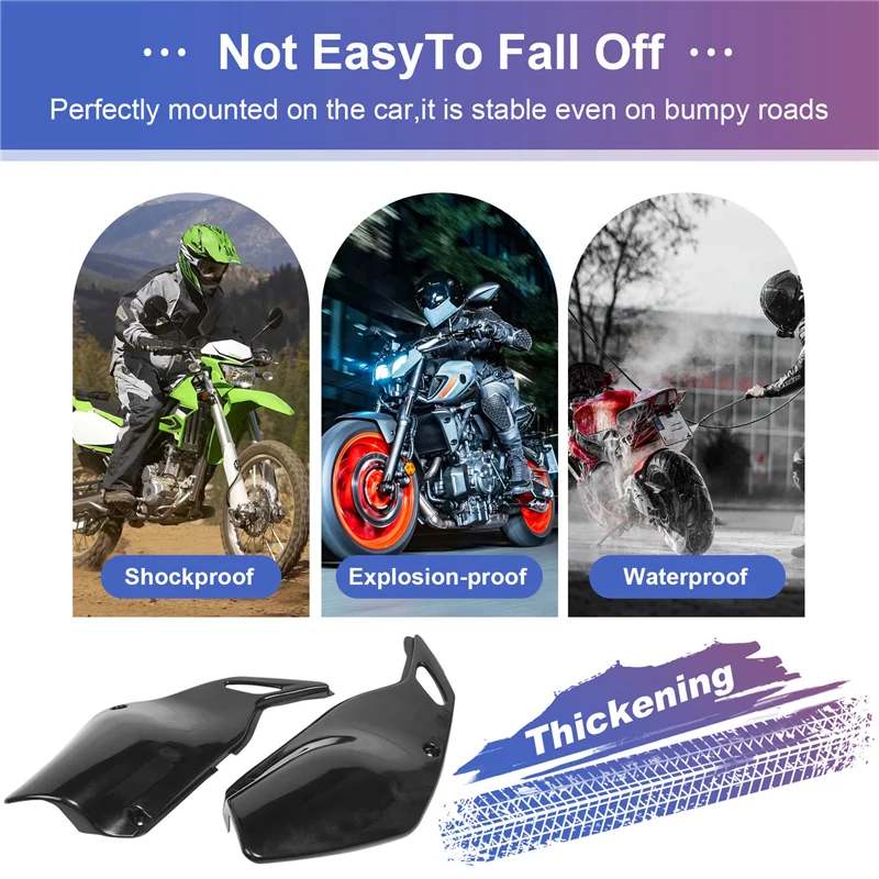 

For Kawasaki KLX 250 KLX 300 1993-2007 Motocross Accessories Rear Guard Plate Motorcycle Fairing Side Covers