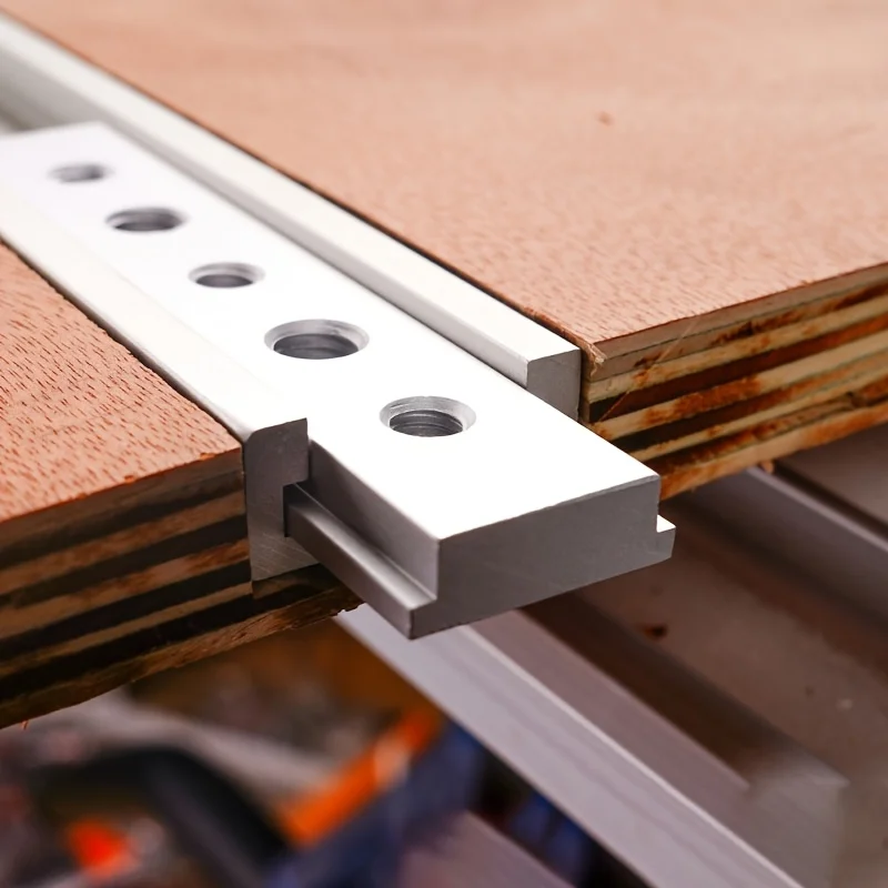 1Pc Table Saw Miter Bar Slider Gauge Rod T Slot Miter Track M6/M8T Screw Fixture Slot Aluminum for DIY Woodworking Router