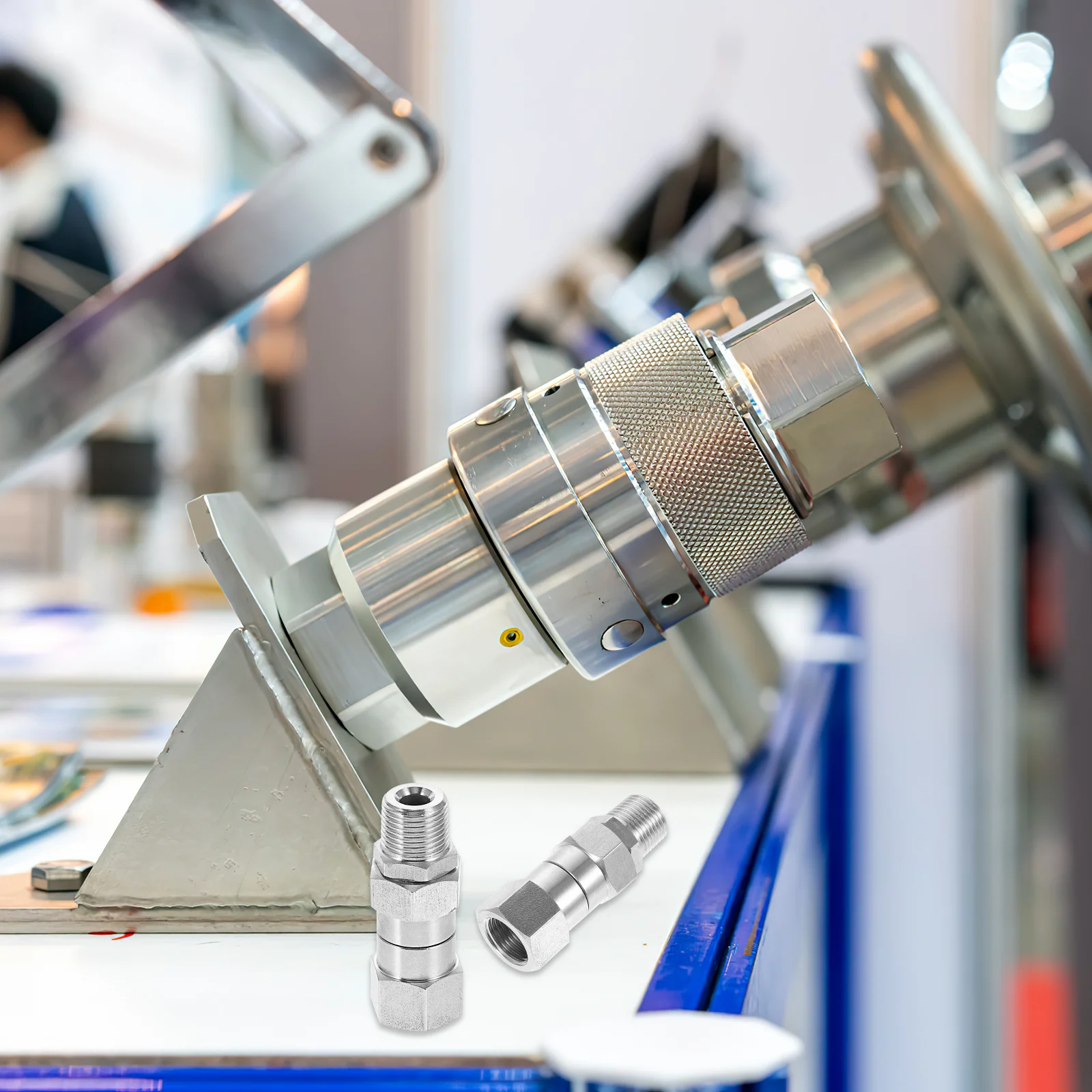 

Фитинг для компрессионной трубки, адаптер из нержавеющей стали, прочный для холодильника, соединительная гайка для водопроводной линии, соединительные гайки