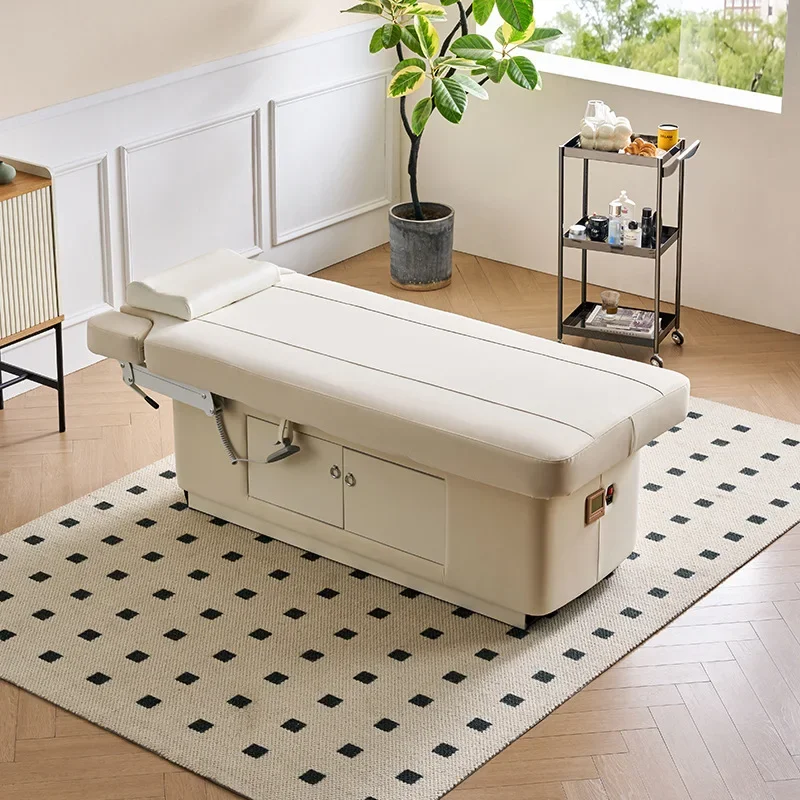 Electric Beauty Bed Heated Spa Massage Bed Treatment Injection Bed