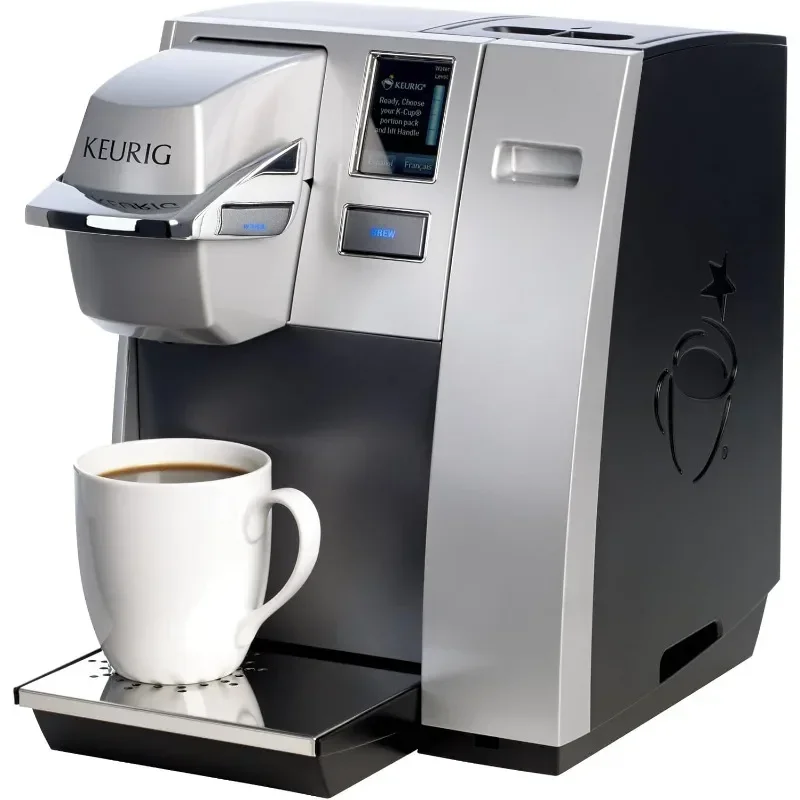 home.K155 Office Pro Single Cup Commercial K-Cup Pod Coffee Maker, Silver